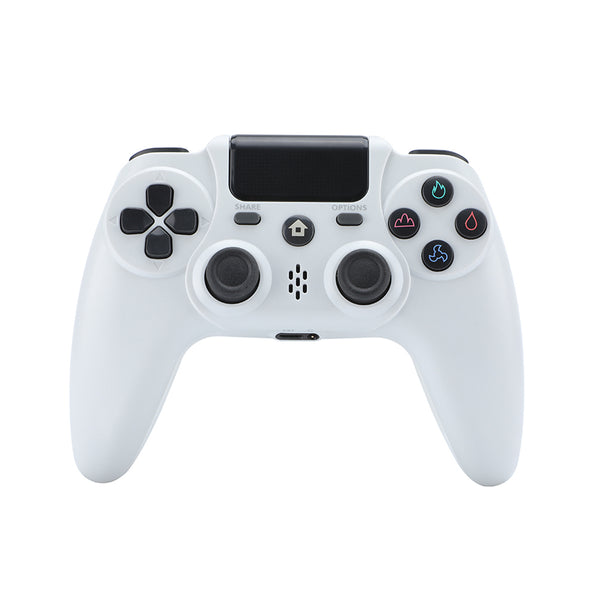 Zr-486 Wireless Bluetooth Gamepad For PS4 Game Console Controller White ZopiStyle