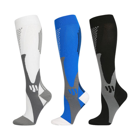 Professional sports long tube stress socks hiking riding Marathon running compression socks compression SOCKS ZopiStyle