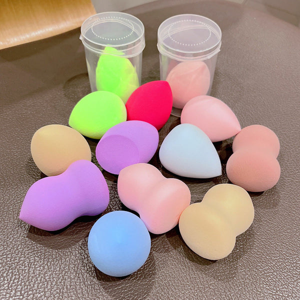 Ultra-soft beauty egg dry and wet two-purpose powder gourd egg sea cotton gas mat powder color makeup egg makeup tool wholesale ZopiStyle