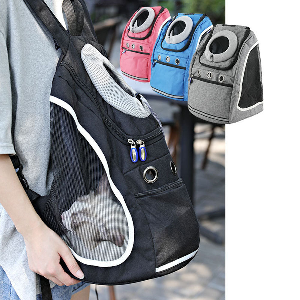 Transport Package Travel Portable Schoolbag Backpack for Cat and Dog black_L ZopiStyle