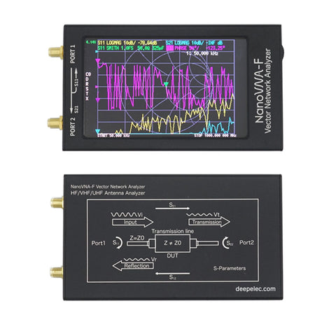 4.3"" LCD Display Vector Network Analyzer for NanoVNA-F HF VHF UHF Antenna Analyzer 4.3 inches ZopiStyle