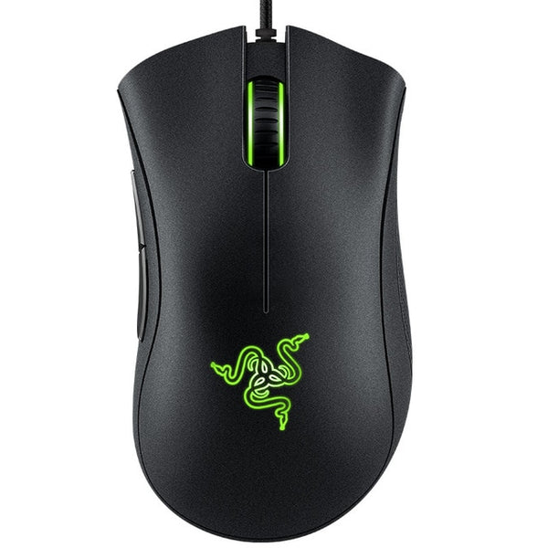 Original Razer DeathAdder Essential Wired Gaming Mouse Mice 6400DPI Optical Sensor 5 Independently Buttons For Laptop PC Gamer ZopiStyle