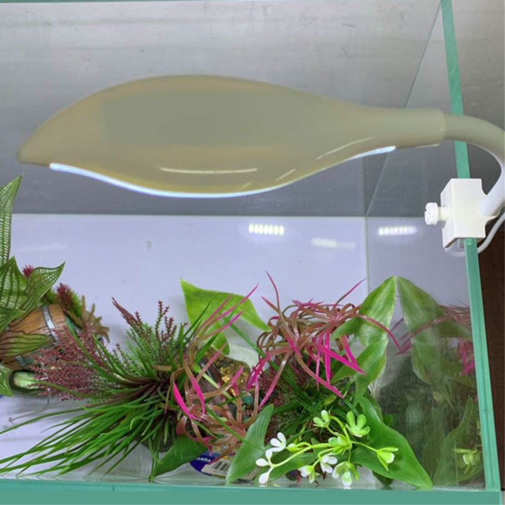 Usb Leaf Shape Light Mini Tortoise Bowl Led Light With Clip White Light All white_usb clip light (yellow) ZopiStyle
