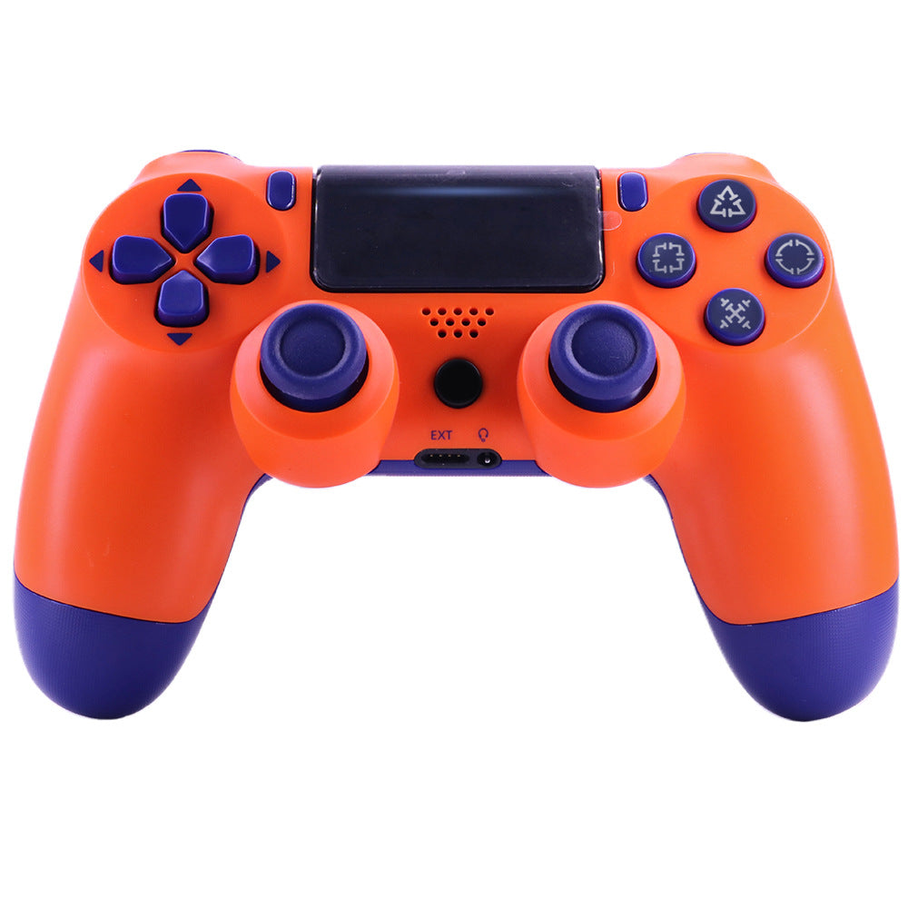 4.0 Wireless Bluetooth Controller Gamepad with Light Strip for PS4 Blue camouflage ZopiStyle