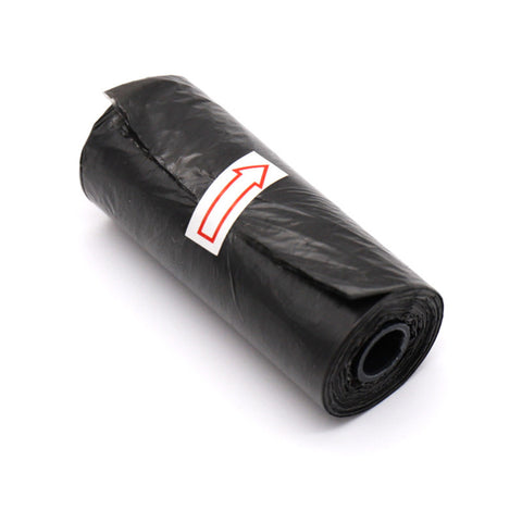 15pcs/Roll Plastic Garbage Bag Rubbish Bags Special for Baby Diapers Abandoned  black ZopiStyle