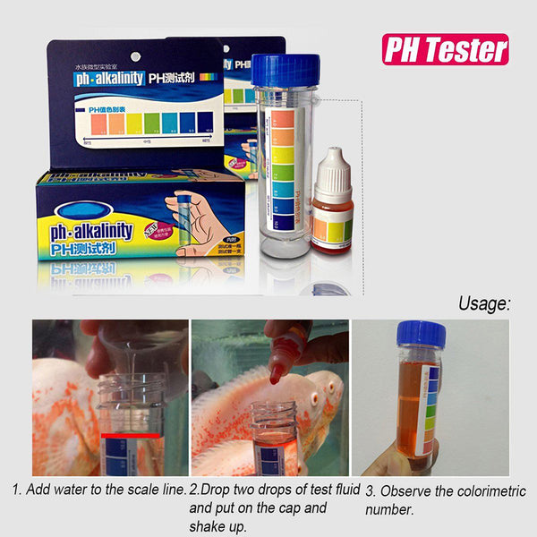 Fish Tank PH NO2 NO3 Water Quality Test Kit ZopiStyle