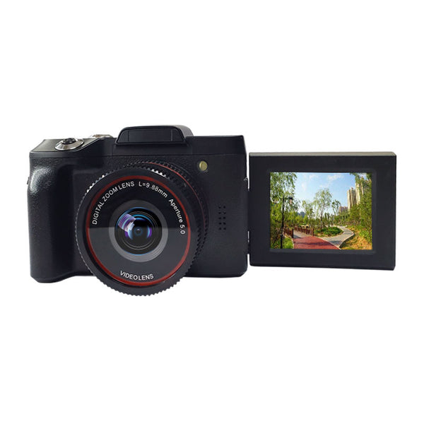 Digital Full HD1080P 16x Digital Camera Professional Video Camcorder Vlogging Camera black ZopiStyle