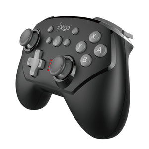 Game Controller Handle for Switch Games 6-axis Vibration Supports Both Wireless Bluetooth or Wired Connection Black ZopiStyle
