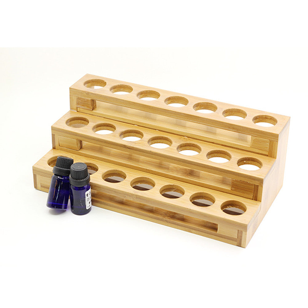30ml Essential Oil Bottle Display Stand Multi Grid Ladder Classified Storage Box 30ml ZopiStyle