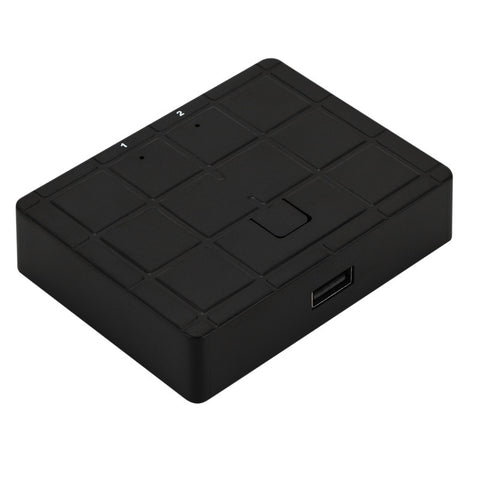 2 Ports USB 2.0 Sharing Switch Switcher Adapter Box For Printer black ZopiStyle