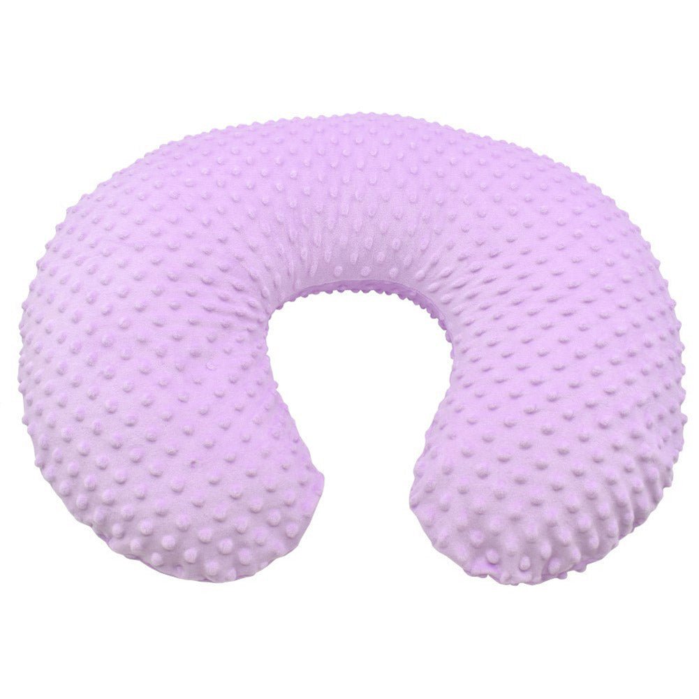 Nursing Pillow Cover Breastfeeding Pillow Slipcover Fits u-type Nursing Pillow for Baby Boy Girl Light purple ZopiStyle