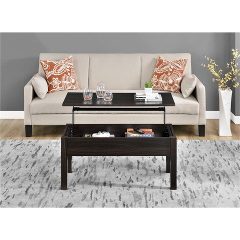 Mainstays Lift Top Coffee Table, Rectangle Espresso 5086096W ZopiStyle