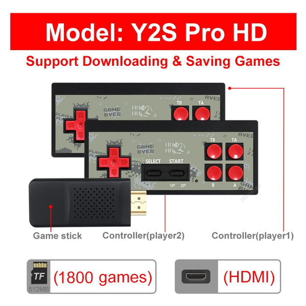 Family TV Retro Games Controller Mini 620 Retro Video Games Console Double Players 8 Bit Support AV Out ZopiStyle