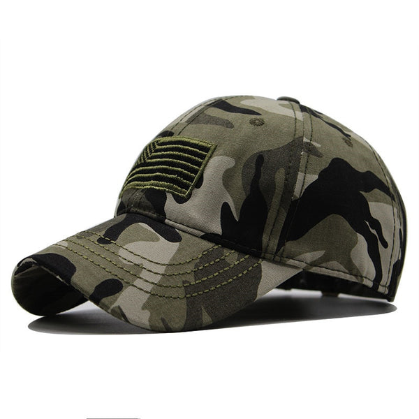 Army Camouflage Male Baseball Cap Men Embroidered Brazil Flag  Caps Outdoor Sports Tactical Dad Hat Casual Hunting Hats ZopiStyle