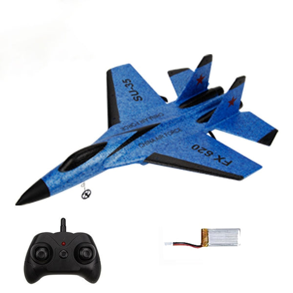 2.4G Glider RC Drone F22 SU35 Fixed Wing Airplane Hand Throwing Foam Dron Electric Remote Control Outdoor RC Plane Toys for Boys ZopiStyle