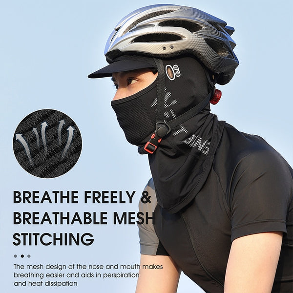 WEST BIKING Summer Cool Motorcycle Balaclava Bicycle Cycling Travel Caps Dustproof Face Cover Fishing Hiking Sun Protection Hat ZopiStyle