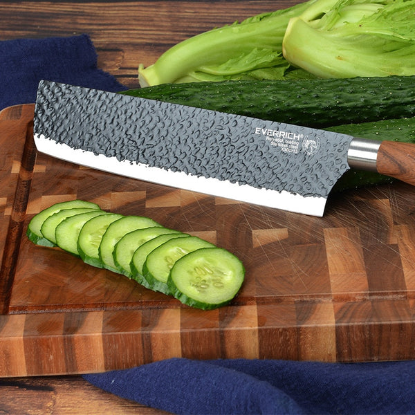 Stainless Steel Kitchen Knives Set Tools Forged Kitchen Knife Scissors Ceramic Peeler Chef Slicer Nakiri Paring Knife Gift Case ZopiStyle