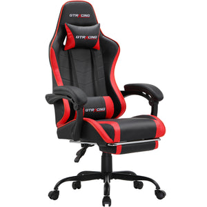 GTWD-200 Gaming Chair with Footrest, Adjustable Height, and Reclining, Computer Chair Home Office Chair Lift Swivel Chair ZopiStyle