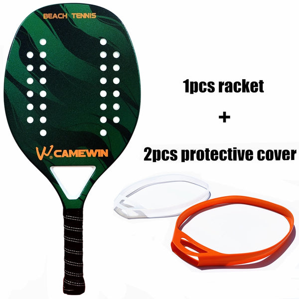 In stock / 3 colors The lowest price professional beach tennis racket in the whole net. Racket carbon fiber EVA elastic material ZopiStyle