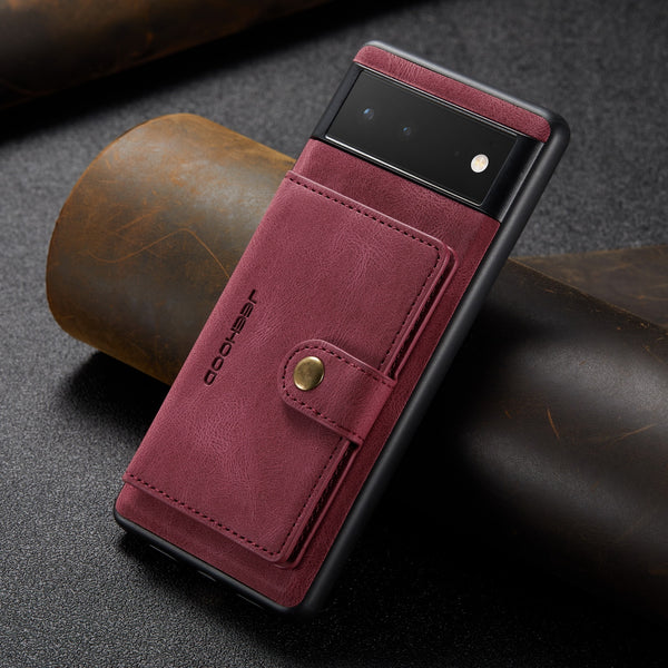 Case For Google Pixel 7 6 Pro Pixel 6 Leather Wallet Card Solt Bag Magnetic case for Google Pixel 5A 5G ZopiStyle