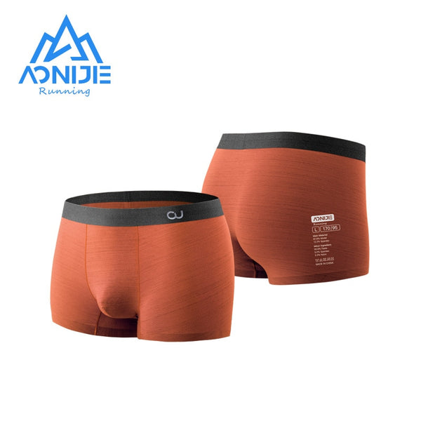 AONIJIE 3PCS/Box Mix Color E7007 Men Male Perspiring Sports Underwear Quick Drying Boxer Shorts Antibacterial Underpants Briefs ZopiStyle