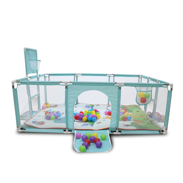 IMBABY Baby Playpen Playground Arena for Kids Fence Babies Safety Balls Pool Game Tent Crawling Safety Guardrail Step Play Pen ZopiStyle