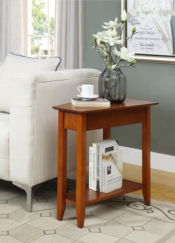 Convenience Concepts American Heritage Wedge End Table ZopiStyle