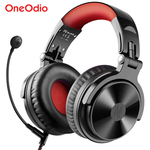 Oneodio Wireless Bluetooth 5.2 Headphones 110Hrs + Stereo Wired Gaming Headset With Boom Microphone For Phone Computer PC Gamer ZopiStyle