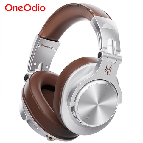 Oneodio A70 Fusion Wired + Wireless Bluetooth 5.2 Headphones For Phone With Mic Over Ear Studio DJ Headphone Recording Headset ZopiStyle