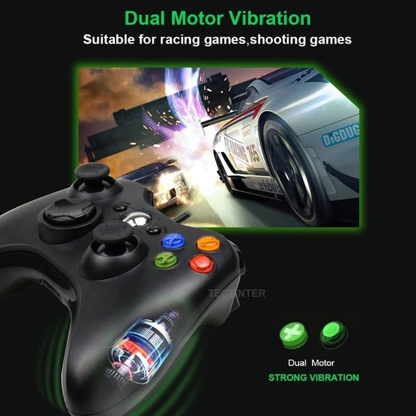 USB Wired Vibration Gamepad Joystick For PC Controller For Windows 7 / 8 / 10 Not for Xbox 360 Joypad with high quality ZopiStyle