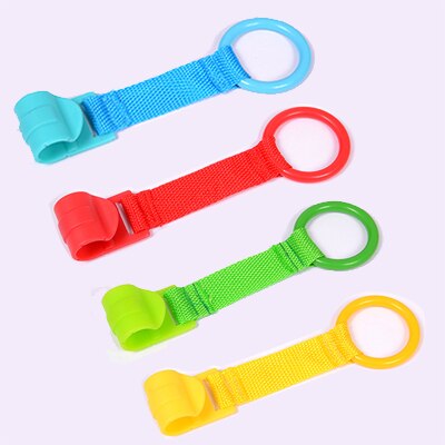 Babyfond 4pcs/lot  Ring for Playpen Baby Crib Hooks General Use Hooks Baby Toys  Bed Rings Hooks  Universal Ring Help Baby Stand ZopiStyle