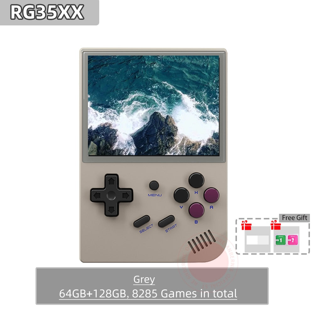 ANBERNIC RG35XX PortableRetro Handheld Game Console 3.5Inch IPS Screen Video Game Consoles Linux System Classic Gaming Emulator ZopiStyle