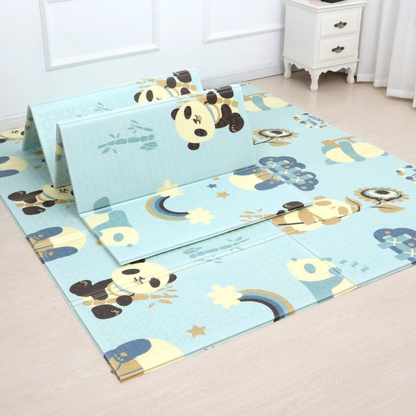 Kids Foldable Baby Play Mat Xpe Crawling Carpet Puzzle Mat Educational Children Activity Rug Folding Blanket Floor Games Toys ZopiStyle