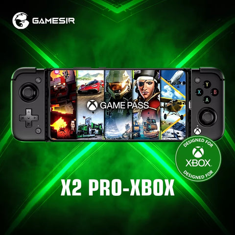 2023 GameSir X2 Pro Xbox Gamepad Android Type C Mobile Game Controller for Xbox Game Pass Ultimate, xCloud, STADIA, Cloud Gaming ZopiStyle
