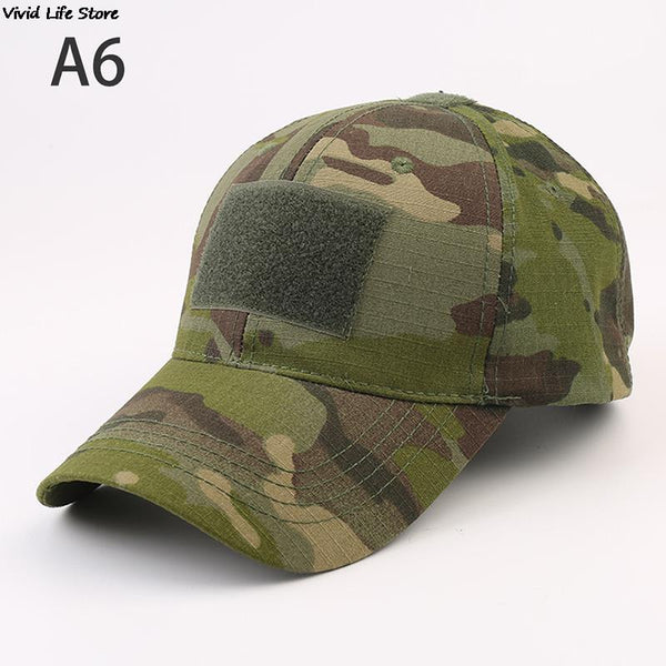 Military Baseball Caps Camouflage Tactical Army Soldier Combat Paintball Adjustable Summer Snapback Sun Hats Men Women ZopiStyle