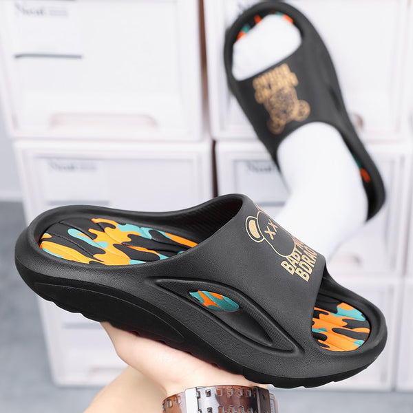 Slippers Men&#39;s Shoes Summer Trend Sports Leisure Outdoor Large Size Casual Beach Sandals and Slippers Women&#39;s Sandals 2022 New ZopiStyle