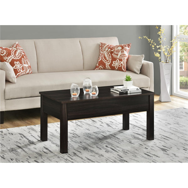 Mainstays Lift Top Coffee Table, Rectangle Espresso 5086096W ZopiStyle