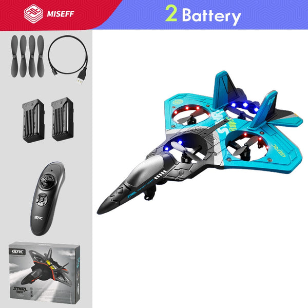 V17 RC Remote Control Airplane Drone 2.4G Gravity Sensing Remote Control Plane Glider Airplane EPP Foam Boy Toys Kids For Gift ZopiStyle
