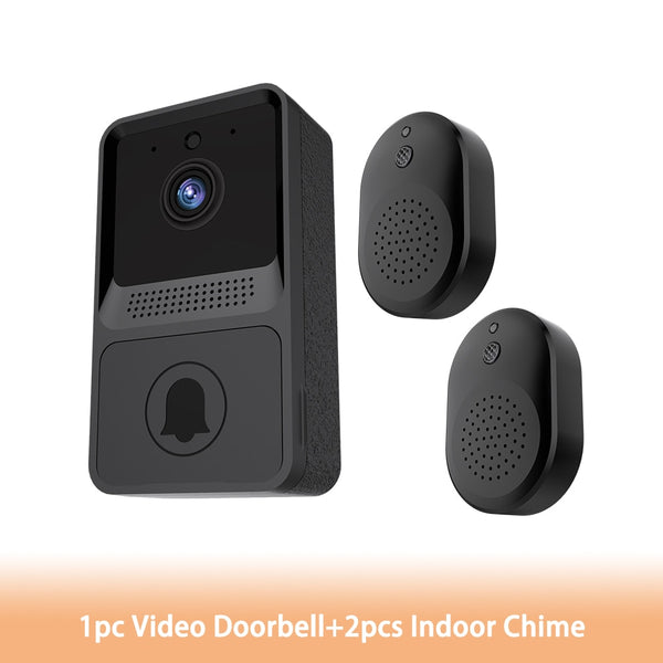 WiFi Video Intercom Doorbell Camera Outdoor Wireless Door bell Battery Powered Home Security Video Alarm Doorbell Monitor Camera ZopiStyle
