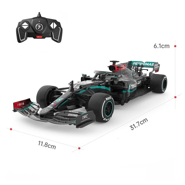 RC Car Toys 1/18 Mercedes- F1 W11 EQ Performance Team Racing Formula Cars Model Toy Collection Gift Rastar Lewis Hamilton ZopiStyle