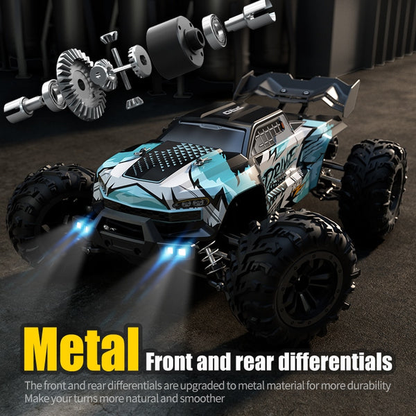 ZWN 1:16 70KM/H Or 50KM/H 4WD RC Car With LED Remote Control Cars High Speed Drift Monster Truck for Kids vs Wltoys 144001 Toys ZopiStyle