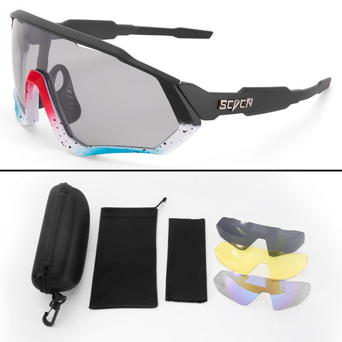 MTB Bike Glasses Outdoor Sports Running Windproof Safety Sunglasses Men Women Road Ridding Cycling Goggles Eyewear ZopiStyle