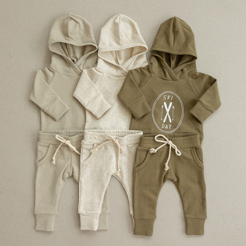 2022 Kids Cotton Kintting Clothing Sets Baby Boys Girls Spring Autumn Loose Tracksuit Hoodie+Pants 2PCS Sets Clothes Outfits ZopiStyle