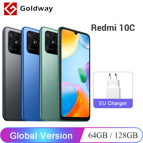 Global Version Xiaomi Redmi 10C 10 C 4GB 64GB / 128GB Smartphone Snapdragon 680 6.71&quot; Dot Drop Display 50MP Rear Camera 5000mAh