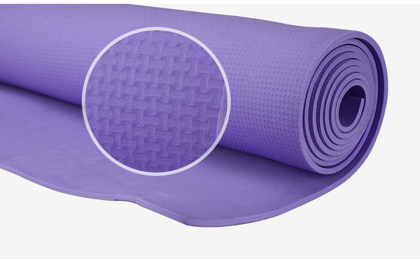 EVA Yoga Mat 6MM Anti-skid Thick Sports Fitness Mat Comfort Foam Pad For Yoga Exercise Pilates ZopiStyle
