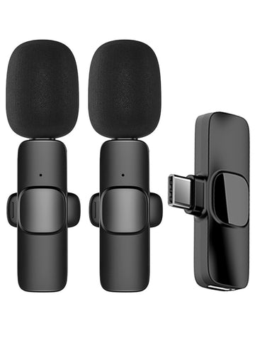 Wireless Microphone Lapel Gaming Caixa De Som Bluetooth Speaker MIC Sound Mixer Karaoke MINI Gamer Microphone For Cell Phone E60 ZopiStyle