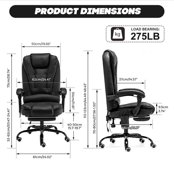 High-quality massage chair 7 point massage home Chair computer game chair Special offer staff lift chair and swivel function ZopiStyle