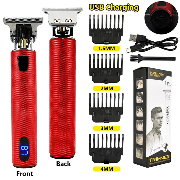 2021 Electric Hair Clipper Hair Trimmer For Men Rechargeable Electric Shaver Beard Barber Hair Cutting Machine For Men Hair Cut ZopiStyle