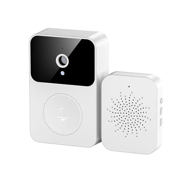 Smart Wireless Remote Video Wifi Rechargeable Security Door Doorbell Two-way Audio Voice Visual Intelligent Doorbell 800mah ZopiStyle