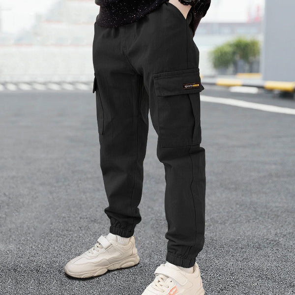 2022 New Spring Autumn Thick Boys Pants Casual Long Style Trousers For Kids 3- 10 Years Old Teenage Children Sport Outdoor Pants ZopiStyle